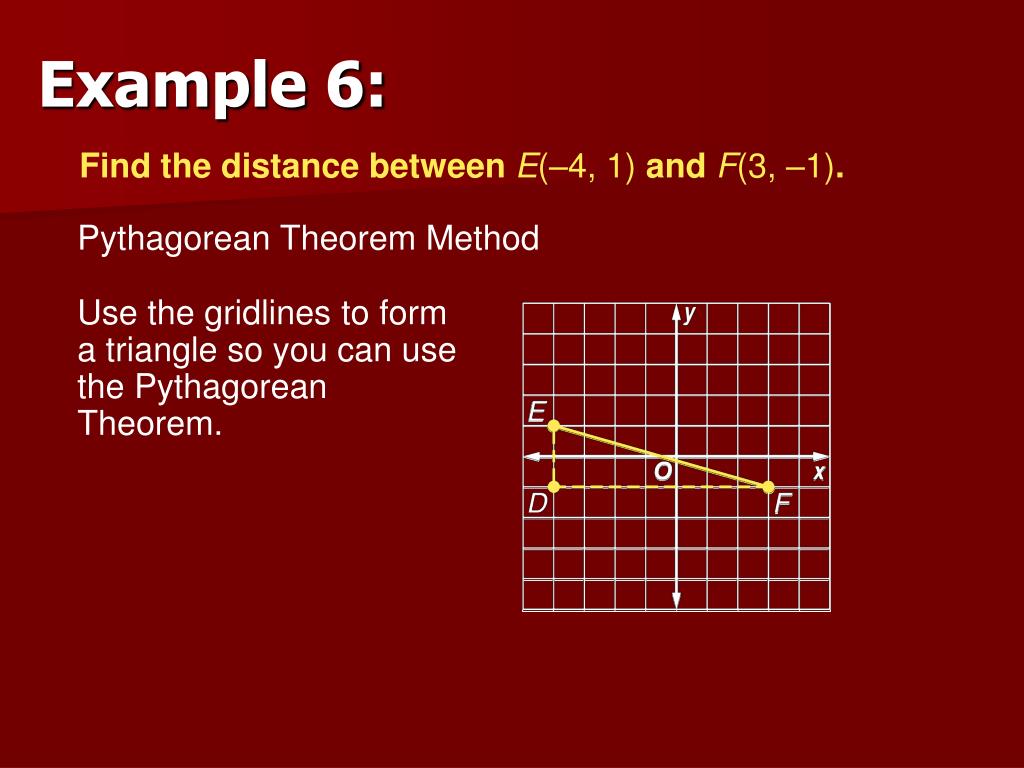 PPT 1.3 Use Midpoint and Distance Formulas PowerPoint Presentation