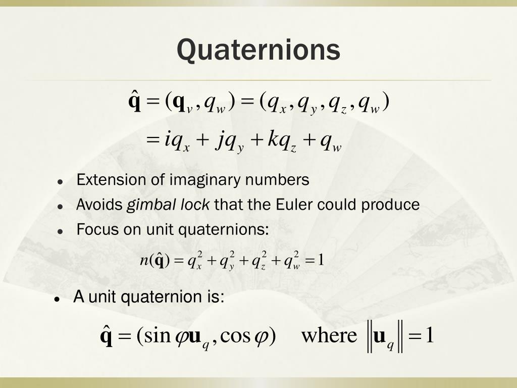PPT Quaternion PowerPoint Presentation, free download ID2431111