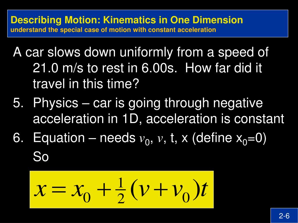 Spice of Lyfe Physics Formulas Motion In One Dimension