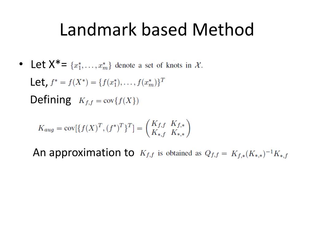 PPT Efficient Gaussian Process Regression for large Data Sets