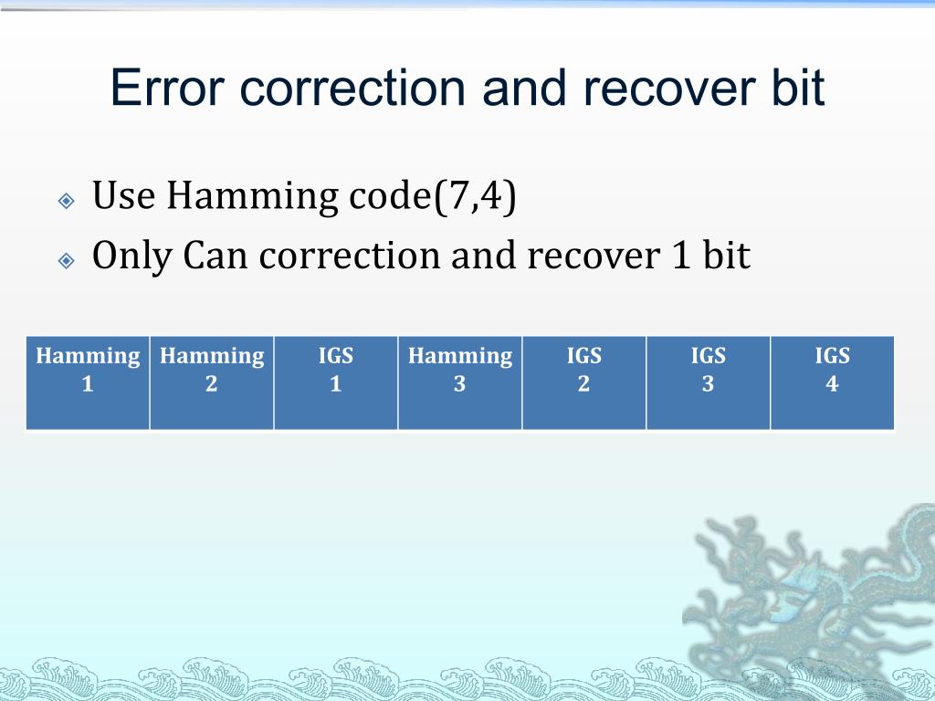 PPT Exercise 2 Improved Gray Scale (IGS) Code PowerPoint Presentation