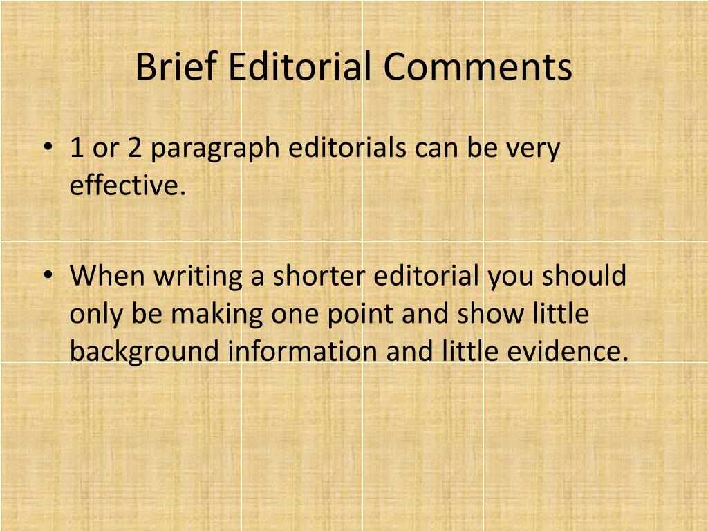 PPT Writing editorials and Opinion columns. PowerPoint Presentation