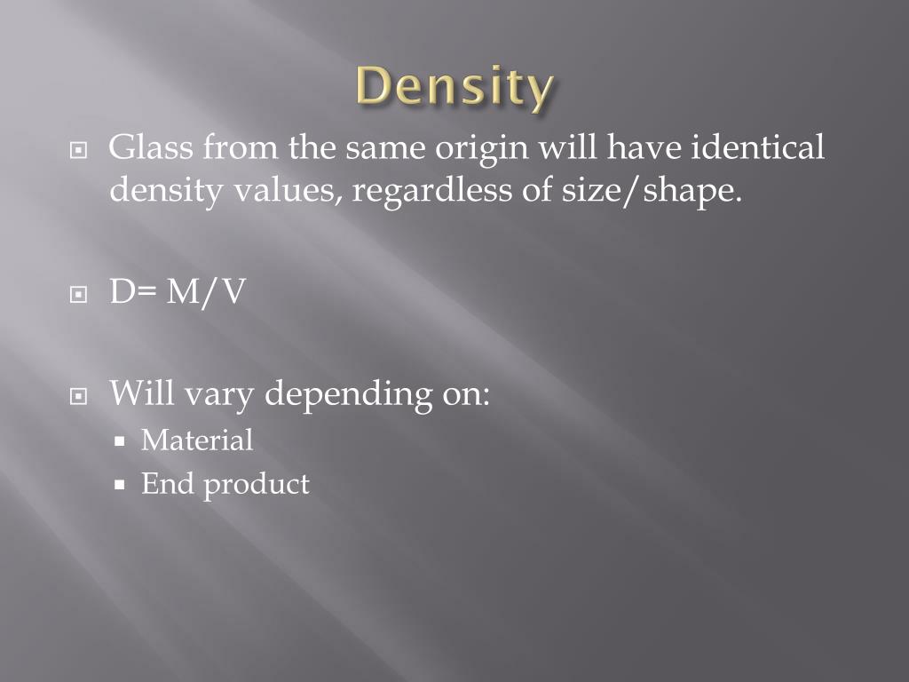 PPT Glass Analysis PowerPoint Presentation, free download ID2435176