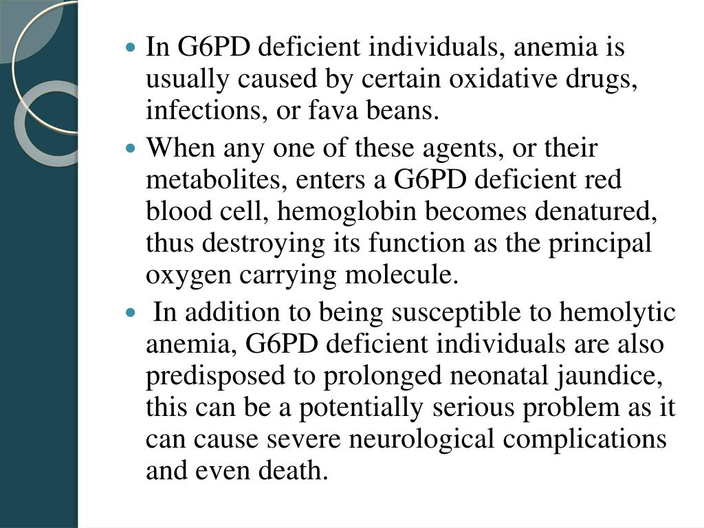 PPT Glucose6Phosphate Dehydrogenase (G6PD) PowerPoint