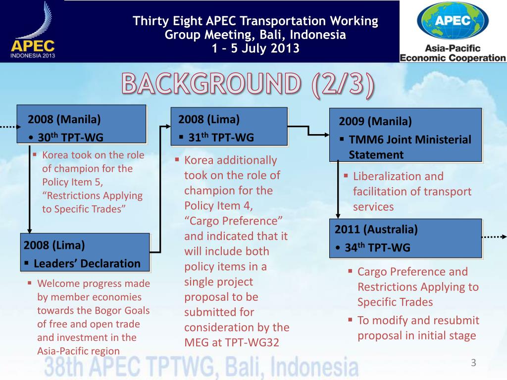 PPT Cargo Preference and Restrictions Applying to Specific Trades