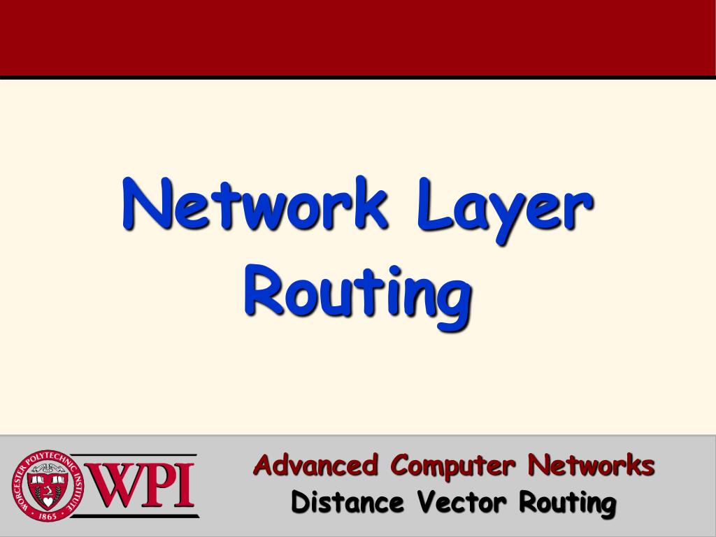 PPT Distance Vector Routing PowerPoint Presentation, free download