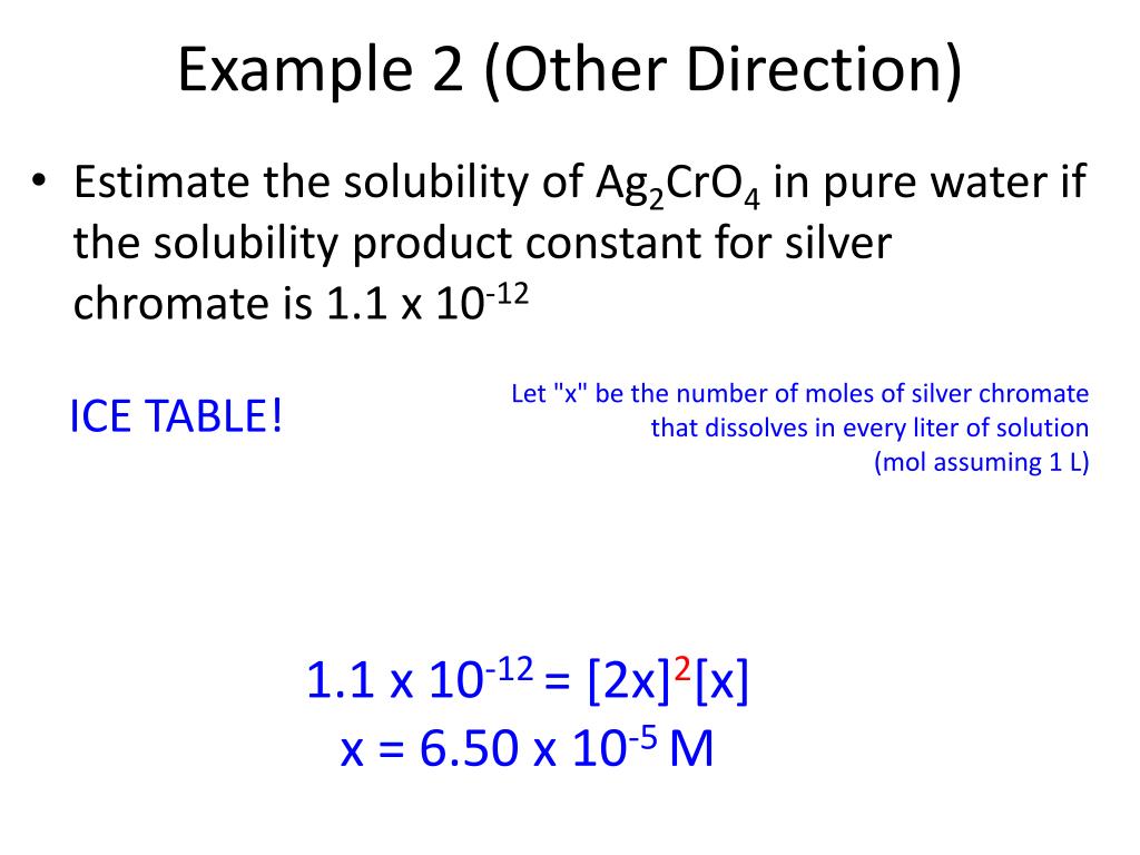 PPT Solubility Product Constant PowerPoint Presentation, free
