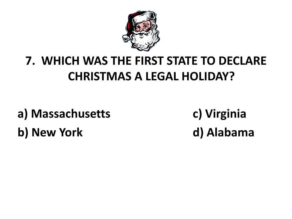 PPT CHRISTMAS QUIZ (Source Parade magazine, December 7, 2008, p. 14) PowerPoint Presentation