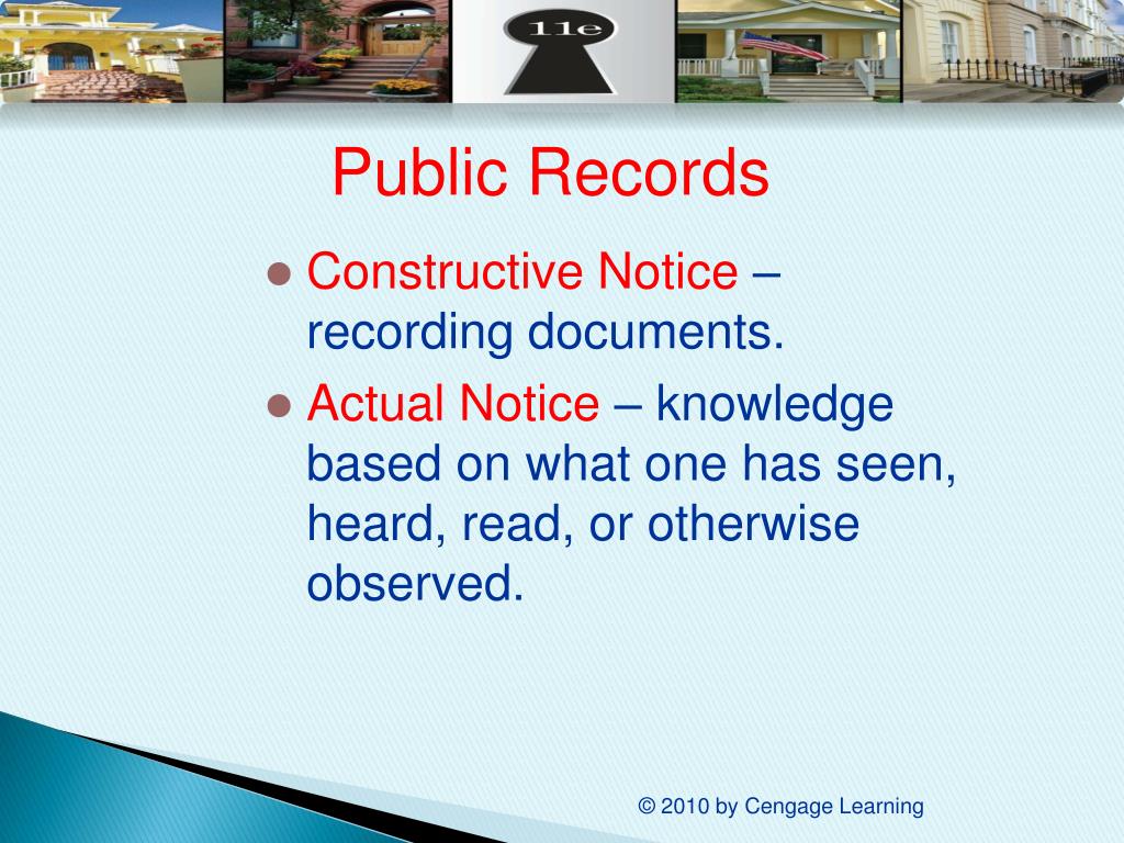 PPT Chapter 6 ________________ Recordation, Abstracts, and Title