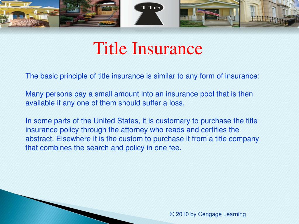 PPT Chapter 6 ________________ Recordation, Abstracts, and Title