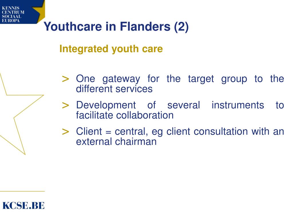 PPT Youth Care in Flanders PowerPoint Presentation, free download