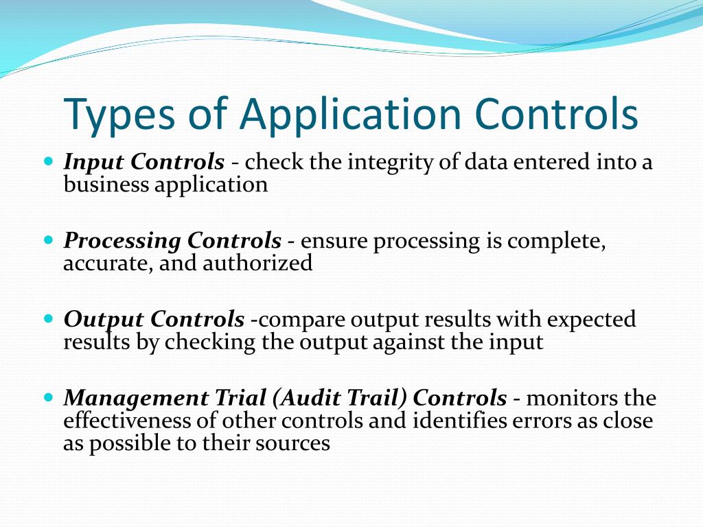 Application control