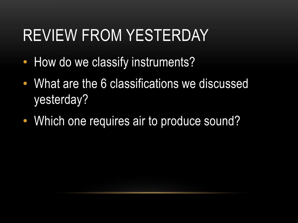 PPT Instrument Families and Classifications Aerophones PowerPoint