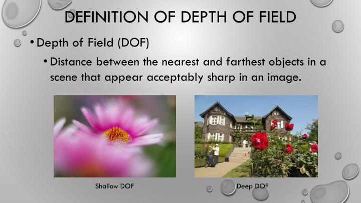 PPT Factors affecting the Depth of Field for SEM PowerPoint