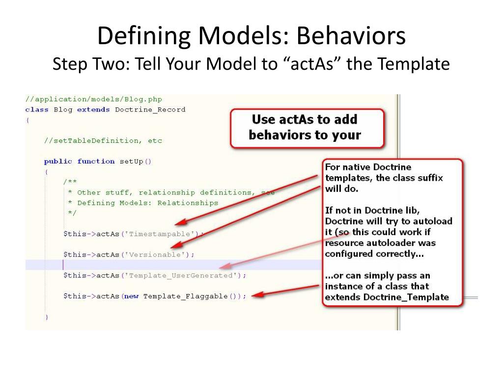 PPT Zend Framework and Doctrine Putting the M in Zend PowerPoint