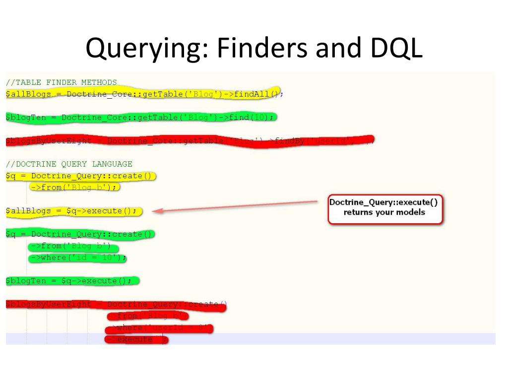 PPT Zend Framework and Doctrine Putting the M in Zend PowerPoint