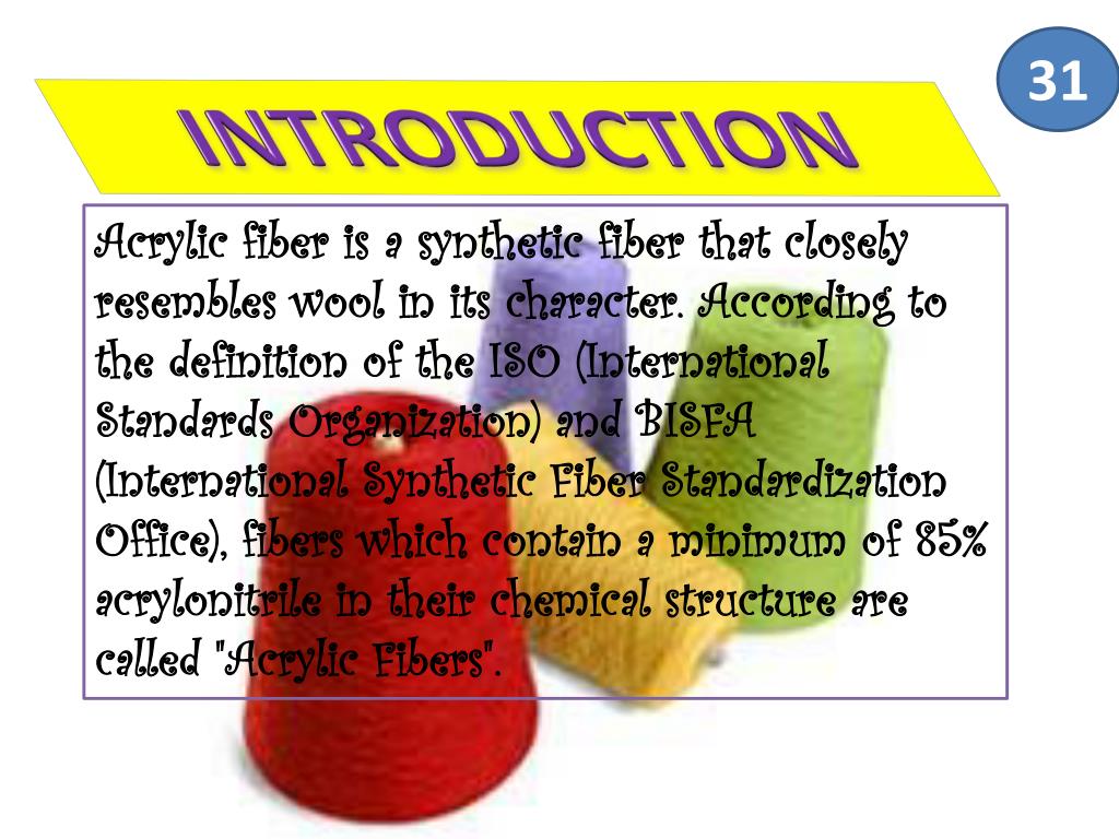 PPT ACRYLIC FIBRE PowerPoint Presentation, free download ID2445945