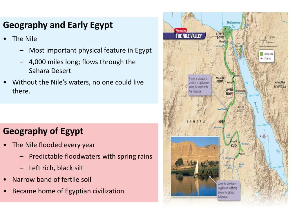 PPT Objectives Students will discover how geography influenced Egypt