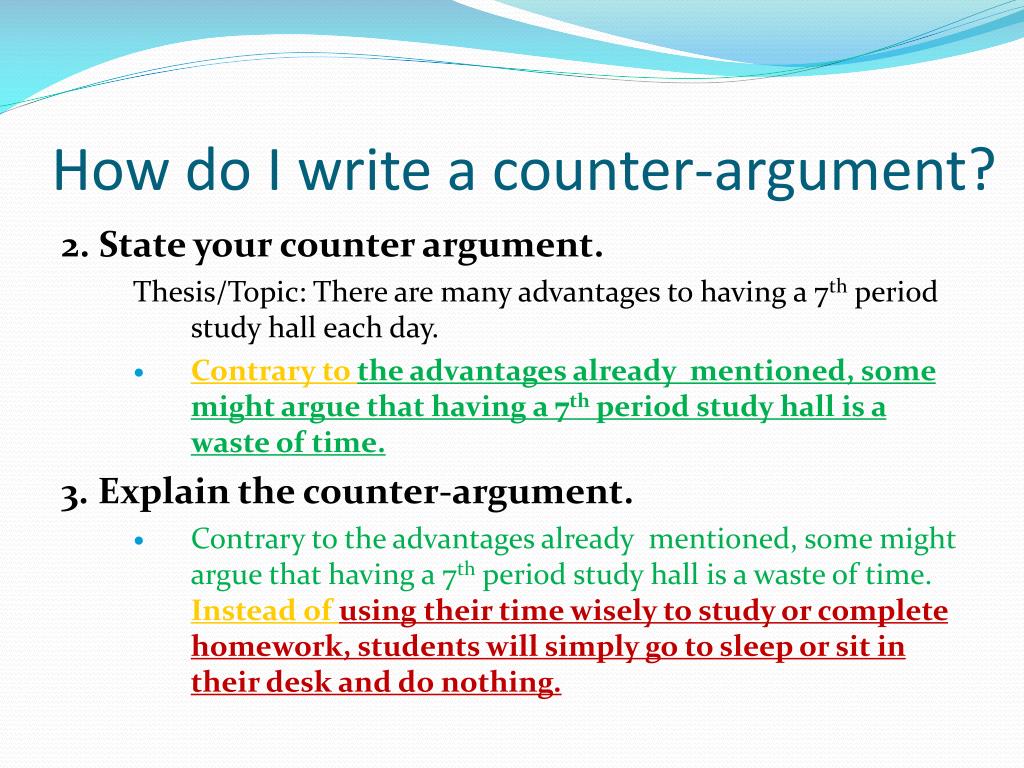 PPT Counter Argument PowerPoint Presentation, free download ID2447952