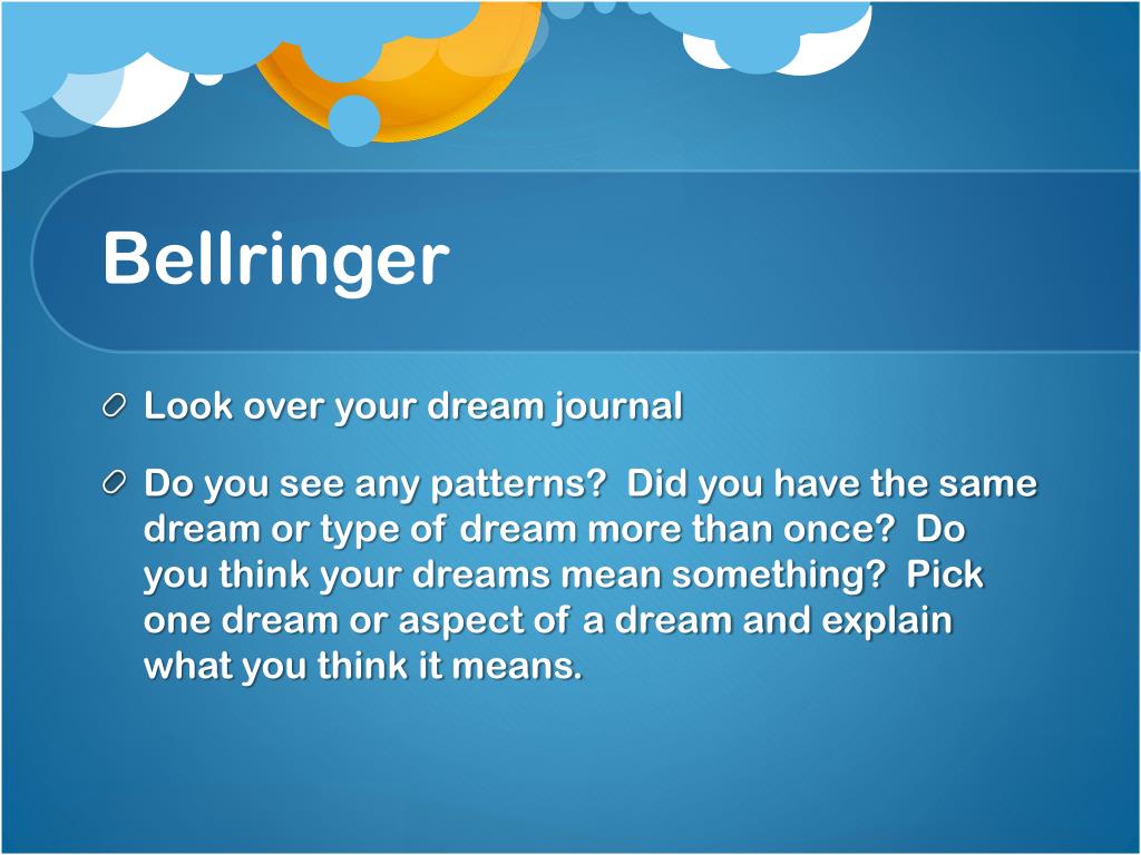 PPT EQ What are the different dream theories? PowerPoint