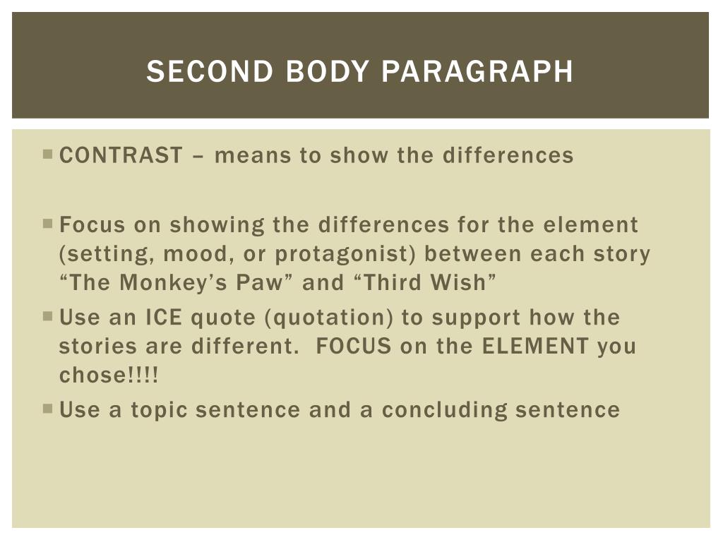 PPT Compare and Contrast Essay PowerPoint Presentation, free download