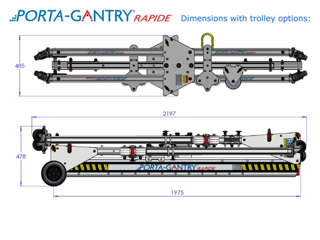 PPT With stand off Personnel Lifting winch options PowerPoint