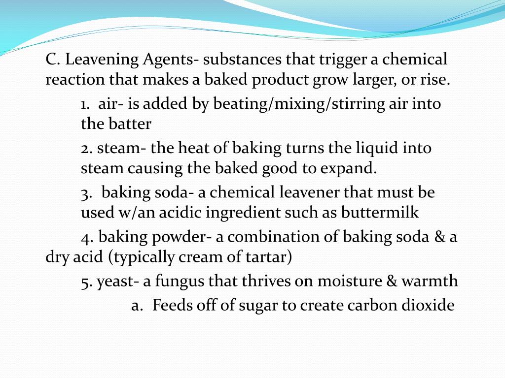 PPT - Baking Basics PowerPoint Presentation, free download - ID:2451701