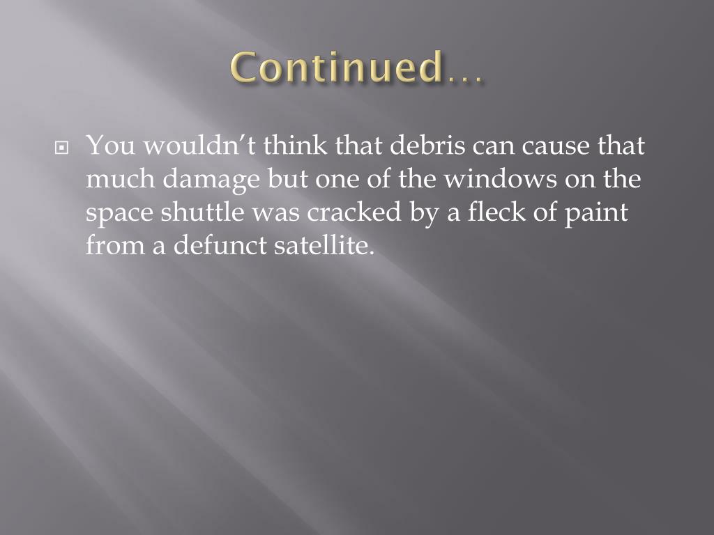 PPT How long can humans survive in space? PowerPoint Presentation