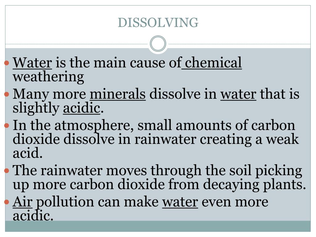 PPT Earth’s Surface Chapter 4 Section 1 Mechanical and Chemical