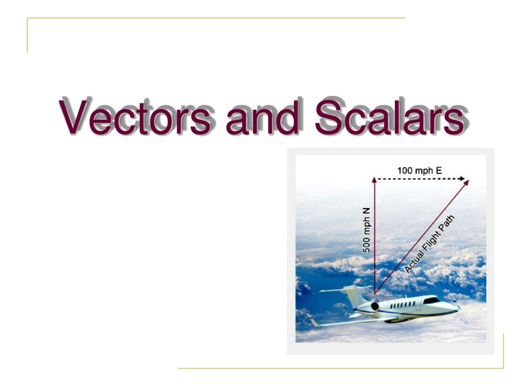 PPT Vectors and Scalars PowerPoint Presentation, free download ID