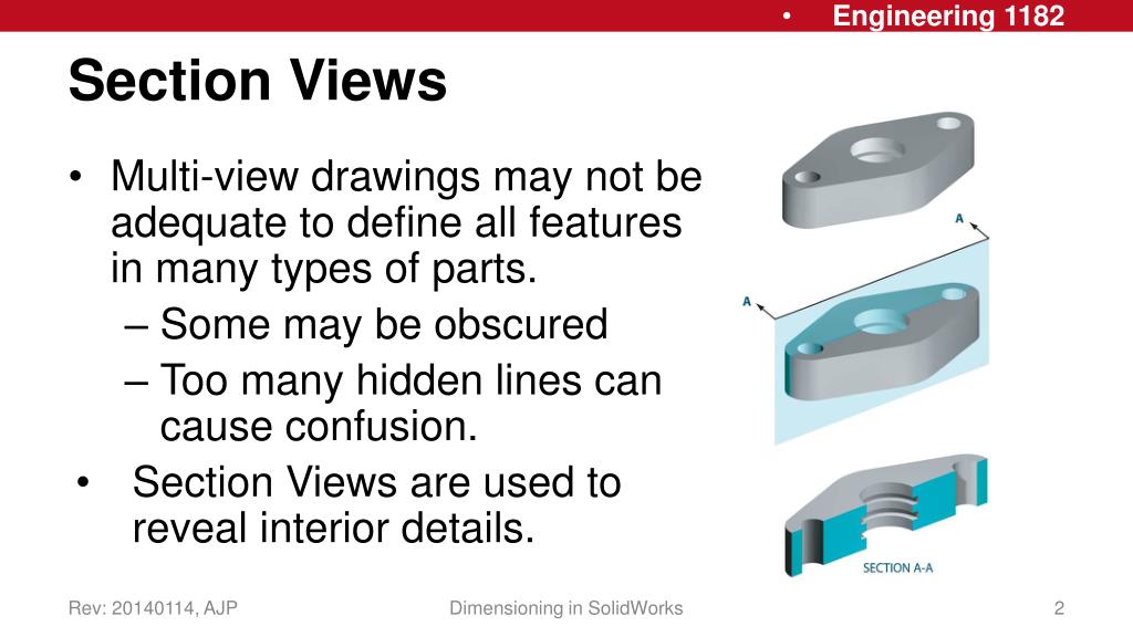 PPT Section Views with SolidWorks PowerPoint Presentation, free