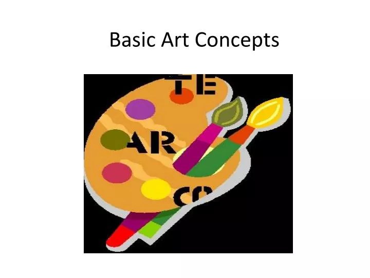 PPT Basic Art Concepts PowerPoint Presentation, free download ID