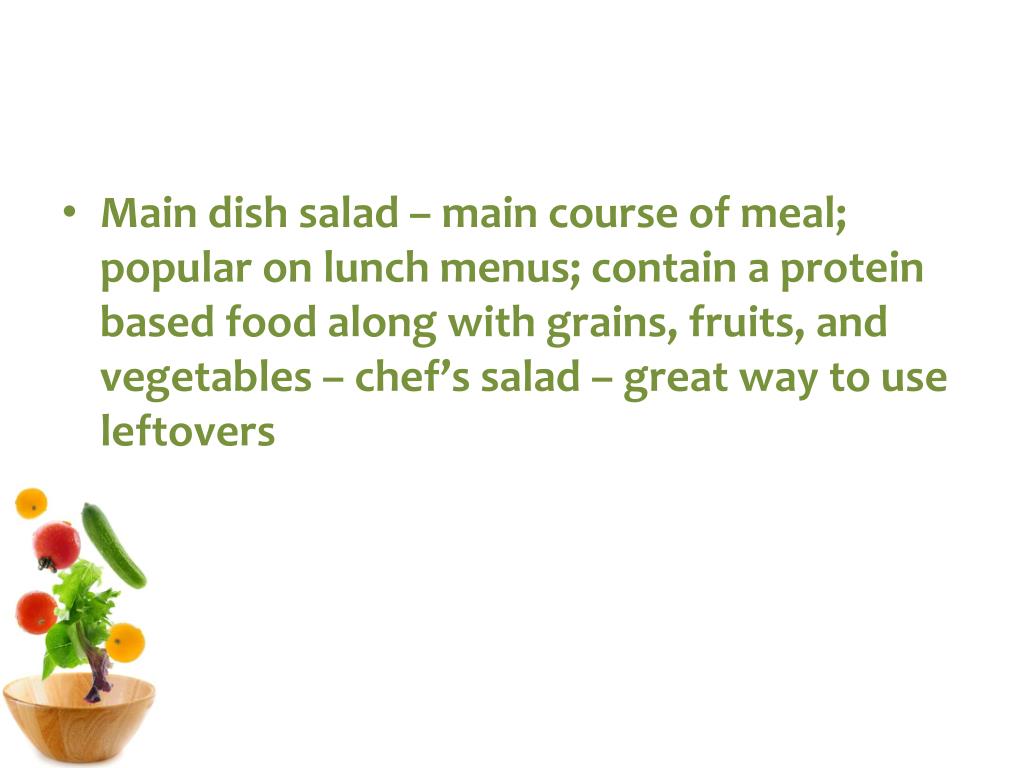 PPT Salads and Dressings PowerPoint Presentation, free download ID