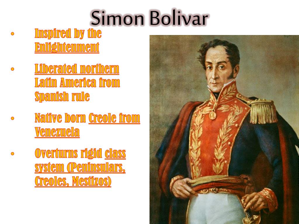 PPT Simon Bolivar and Latin American Independence Movements