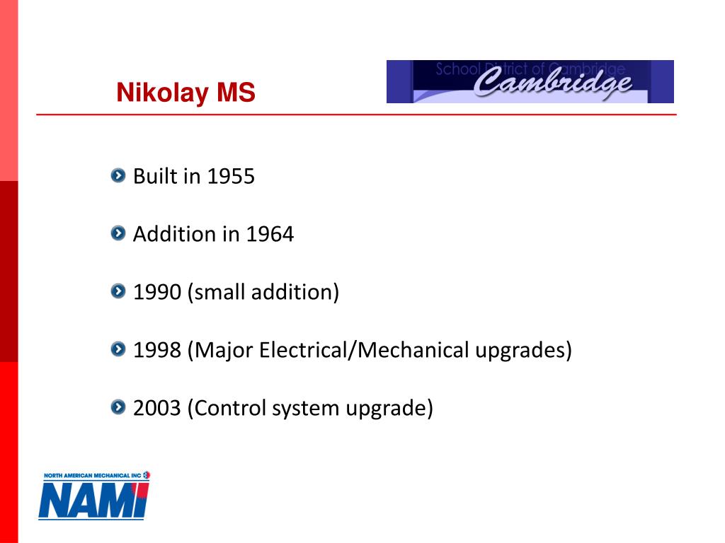 PPT North American Mechanical Inc. PowerPoint Presentation, free