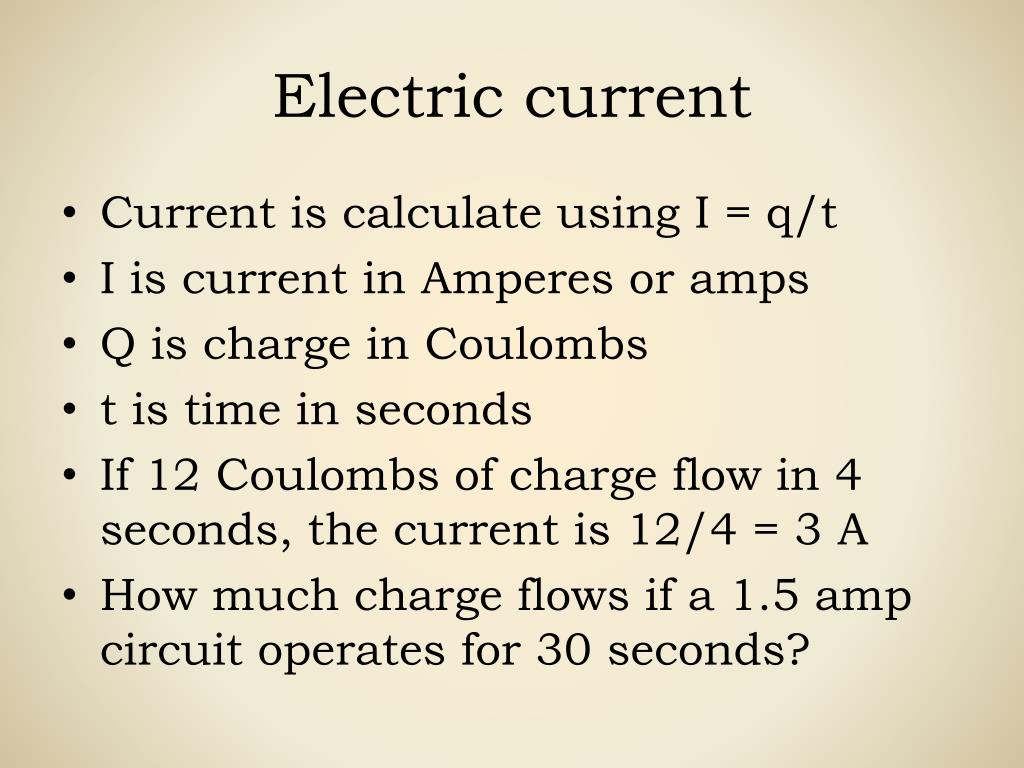 PPT Electric current PowerPoint Presentation, free download ID2464241