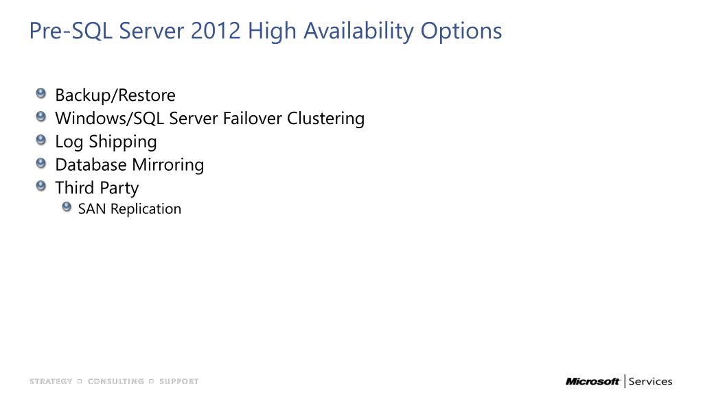 PPT SQL Server 2012 Always On PowerPoint Presentation, free download