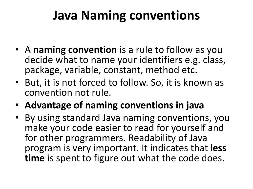 PPT Java PowerPoint Presentation, free download ID2467168