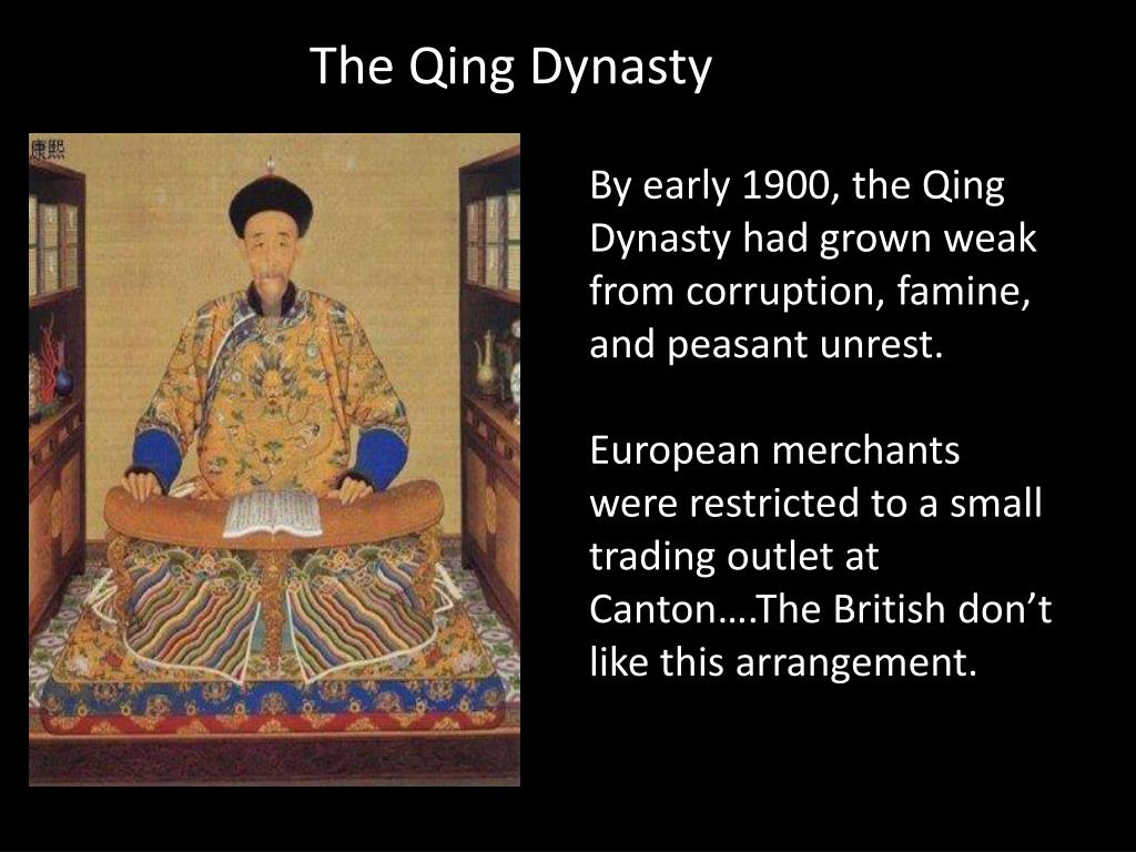 PPT The Decline of the Qing Dynasty PowerPoint Presentation, free download ID2469978