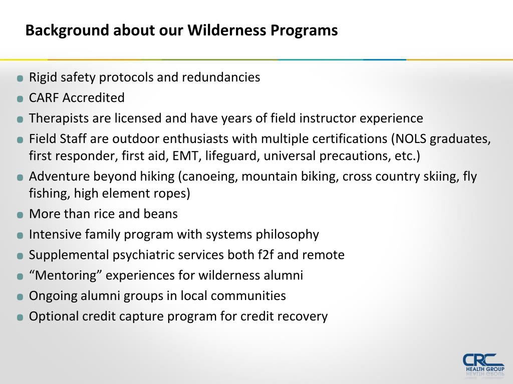 PPT What is Wilderness Therapy? PowerPoint Presentation, free