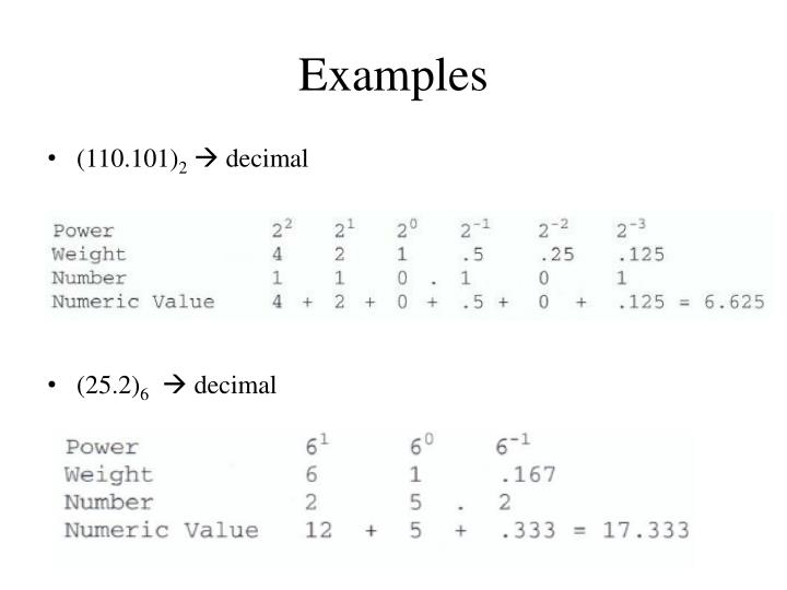 PPT Lecture 2 Number systems and computer data formats PowerPoint
