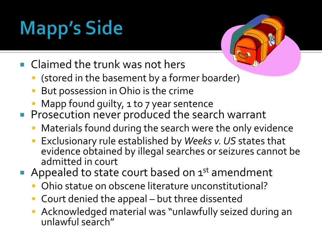 PPT Mapp v. Ohio (1961) PowerPoint Presentation, free download ID
