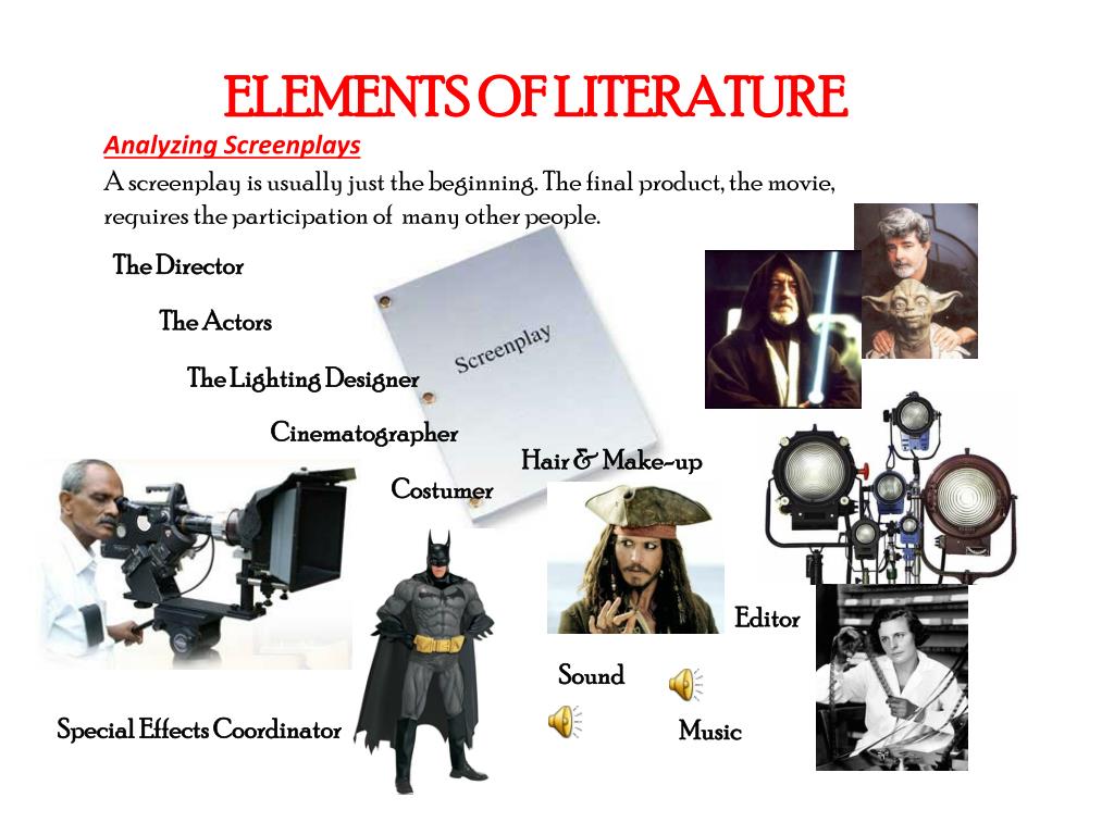 PPT ELEMENTS OF LITERATURE PowerPoint Presentation, free download