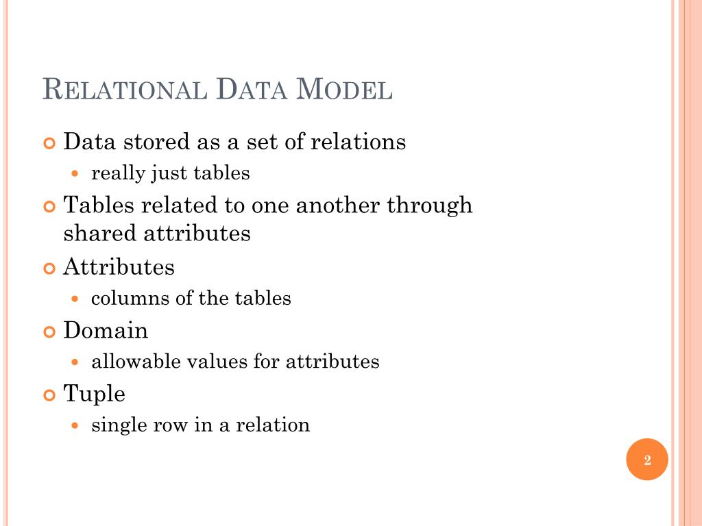 PPT - Relational Data Model PowerPoint Presentation, free download - ID