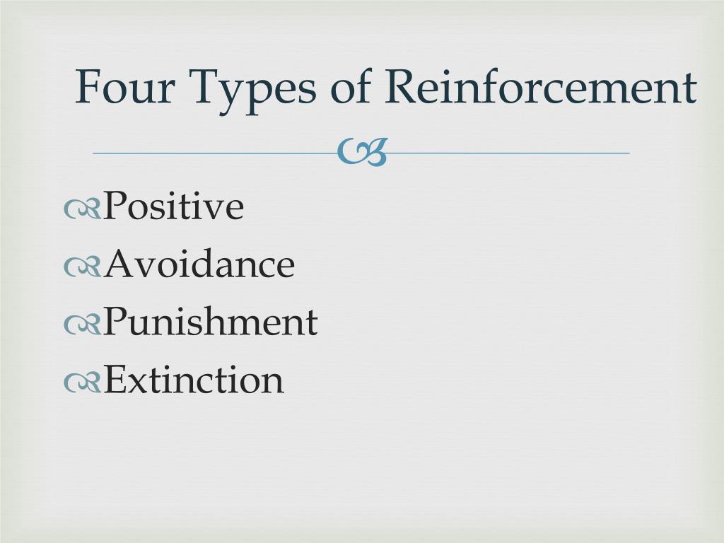 PPT Types of Reinforcement PowerPoint Presentation, free download