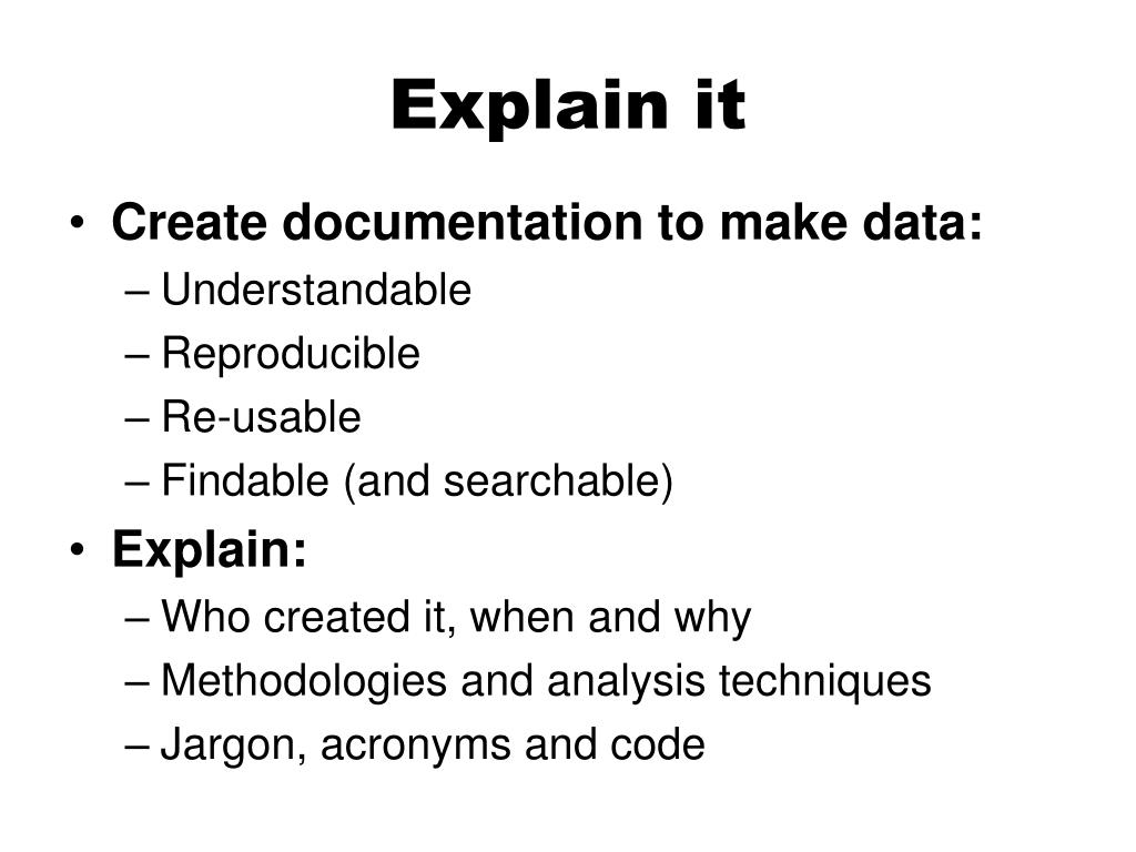 PPT Explain it PowerPoint Presentation, free download ID2473394