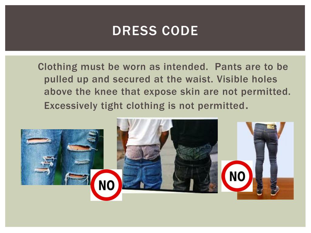 PPT Appoquinimink School District Dress Code PowerPoint Presentation