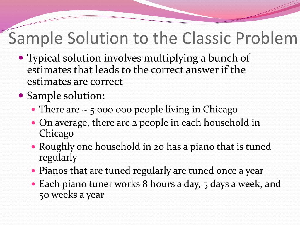 PPT - Introduction to Fermi Problems PowerPoint Presentation, free