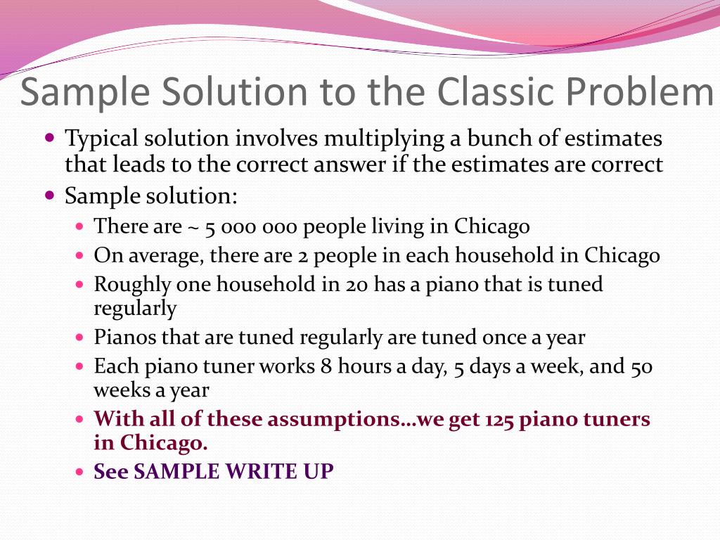 PPT Introduction to Fermi Problems PowerPoint Presentation, free