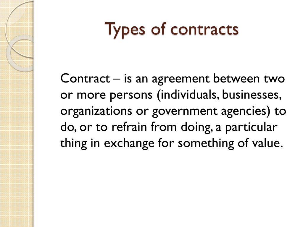 PPT Construction process Types of contracts PowerPoint Presentation